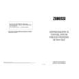 ZANUSSI ZD19/6DAC Manual de Usuario