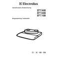 ELECTROLUX EFT5436/S Manual de Usuario