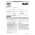 ZANUSSI T732 Manual de Usuario