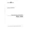 POLMOTSOUND PEX7000 Manual de Servicio