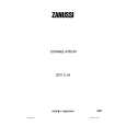 ZANUSSI ZFX 5 JA Manual de Usuario