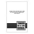 ZANUSSI MCE975W Manual de Usuario