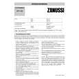 ZANUSSI ZWT2100 Manual de Usuario