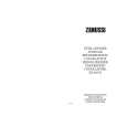 ZANUSSI ZK20/8R Manual de Usuario