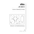 JUNO-ELECTROLUX JIK 980E Manual de Usuario