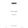 ZANUSSI ZCO99/4W Manual de Usuario