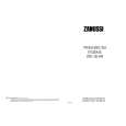 ZANUSSI ZRC25SM Manual de Usuario