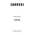 ZANUSSI ZOB 892 Manual de Usuario