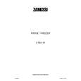 ZANUSSI Z98/4W Manual de Usuario