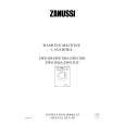 ZANUSSI ZWG3105 Manual de Usuario
