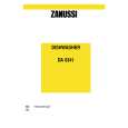 ZANUSSI DA6341 Manual de Usuario