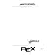 REX-ELECTROLUX R3Z Manual de Usuario