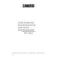 ZANUSSI ZC 244 R Manual de Usuario