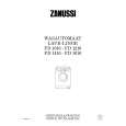 ZANUSSI FD1616 Manual de Usuario