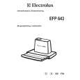 ELECTROLUX EFP643/S Manual de Usuario