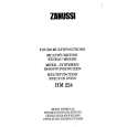 ZANUSSI HM224B Manual de Usuario