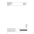 ZANKER ZKK165 (PRIVILEG) Manual de Usuario