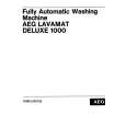 AEG Lavamat Deluxe 1000 Manual de Usuario