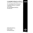 AEG 575E-WP Manual de Usuario