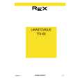 REX-ELECTROLUX TT010E Manual de Usuario