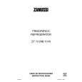 ZANUSSI ZT70 Manual de Usuario
