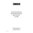 ZANUSSI ZI2440 Manual de Usuario