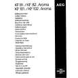 AEG KF1020AROMA Manual de Usuario