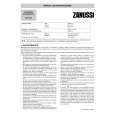 ZANUSSI ZWT260 Manual de Usuario