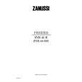 ZANUSSI ZVR45R Manual de Usuario