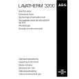 AEG LTH3200-WSA Manual de Usuario