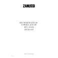 ZANUSSI ZFCB15/4 Manual de Usuario