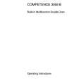 AEG Competence 3058 B W Manual de Usuario