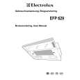 ELECTROLUX EFP629 Manual de Usuario