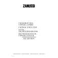 ZANUSSI ZR220/100N Manual de Usuario