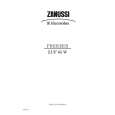 ZANUSSI ZUF65W Manual de Usuario