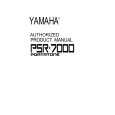 YAMAHA PSR-7000 Manual de Usuario