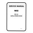 WISI OR52 Manual de Servicio