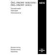 AEG FAV3030WS Manual de Usuario