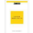 ZANUSSI ZGF759ICX Manual de Usuario