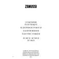 ZANUSSI ZC564E Manual de Usuario