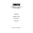 ZANUSSI ZCE7702X Manual de Usuario