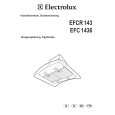 ELECTROLUX EFCR143X Manual de Usuario