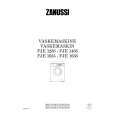 ZANUSSI FJE1236 Manual de Usuario