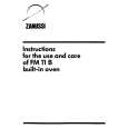 ZANUSSI FM11 Manual de Usuario