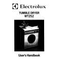 ELECTROLUX WT252 FROM JAN 88 Manual de Usuario