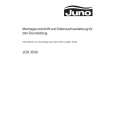 JUNO-ELECTROLUX JDS3530B Manual de Usuario