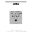 ZANUSSI FCS 800C Manual de Usuario