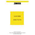 ZANUSSI ZGM78ITX Manual de Usuario