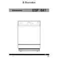 ELECTROLUX ESF641 Manual de Usuario
