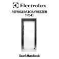 ELECTROLUX TR641 Manual de Usuario